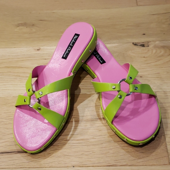 Michael Antonio Shoes - New 90s y2k Michael Antonio sandal slides